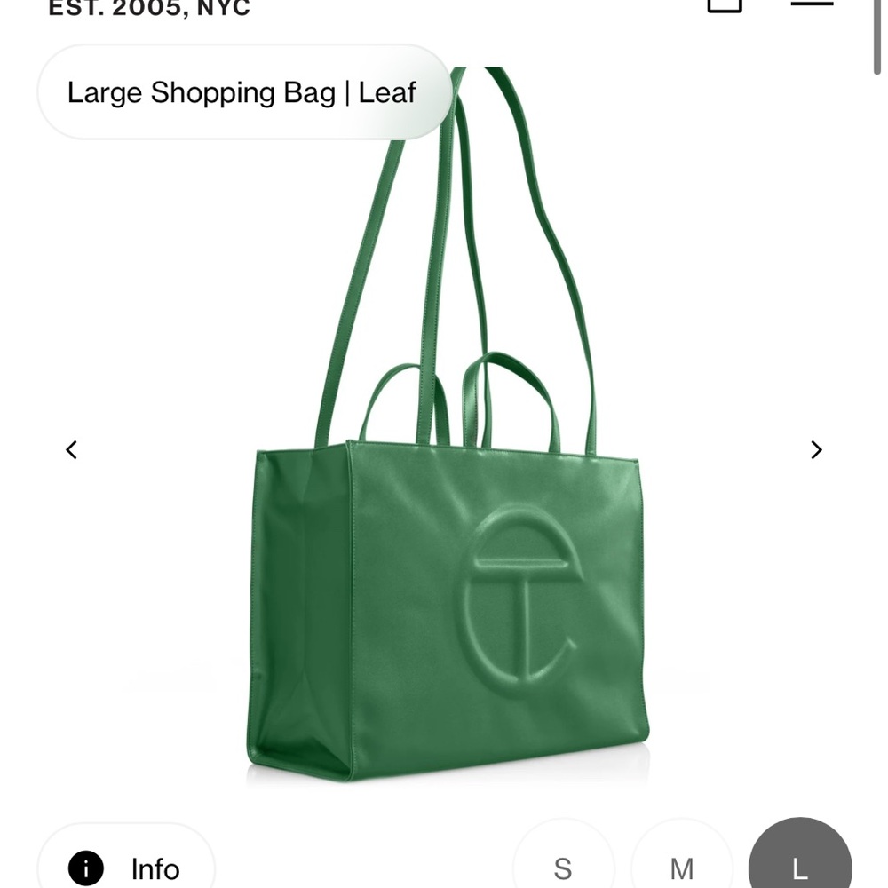 Telfar Large Shopper - Leaf Green